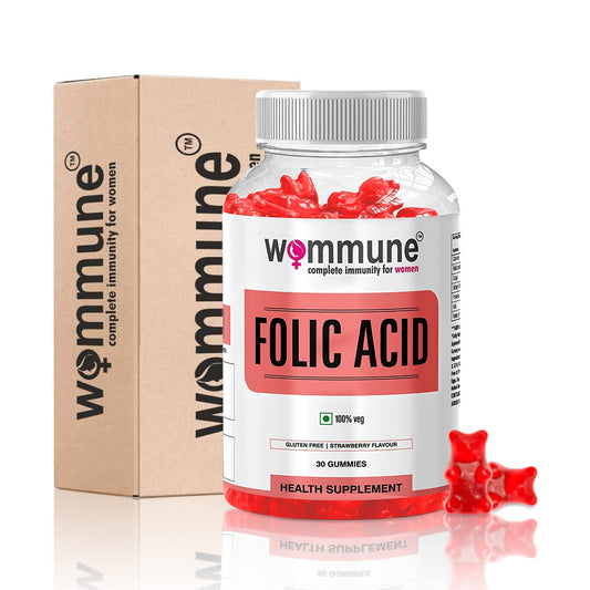 Folic Acid Gummies – Prenatal Support and Women’s Health with Essential Vitamin B9