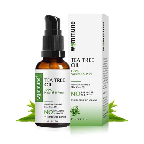 Wommune's Pure Tea Tree Oil - 100% Natural and Pure