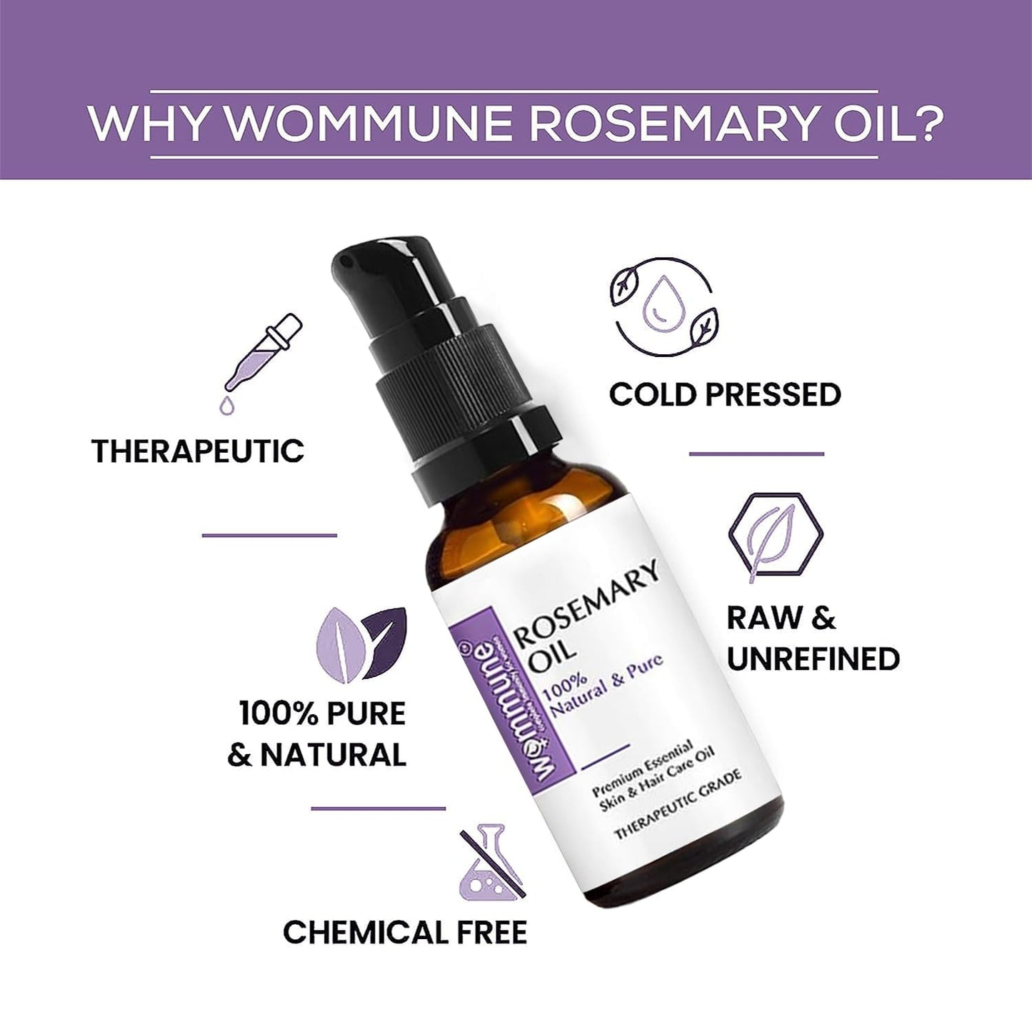 Wommune Rosemary Essential Oil