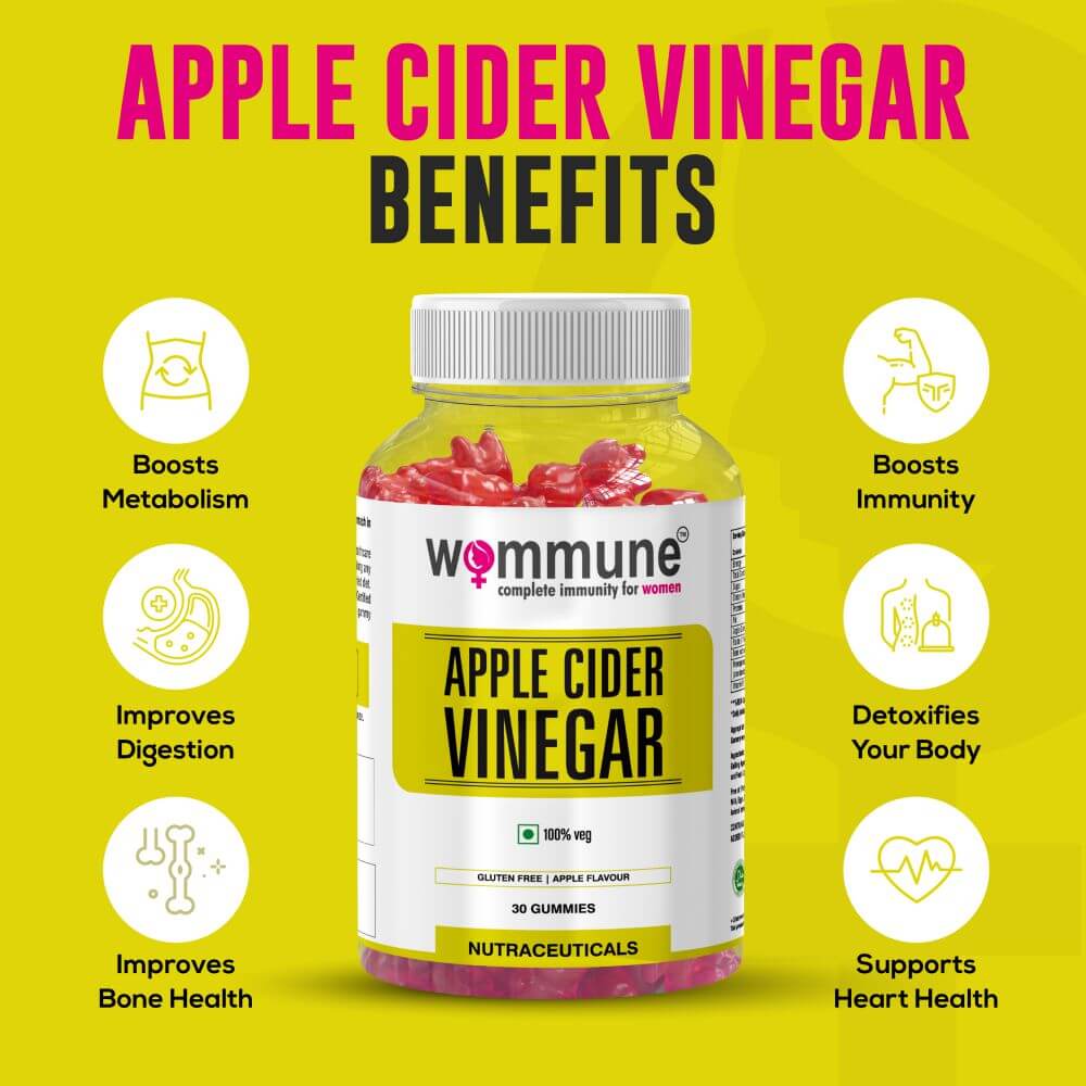 Wommune’s Apple Cider Vinegar - Detoxification Gummies