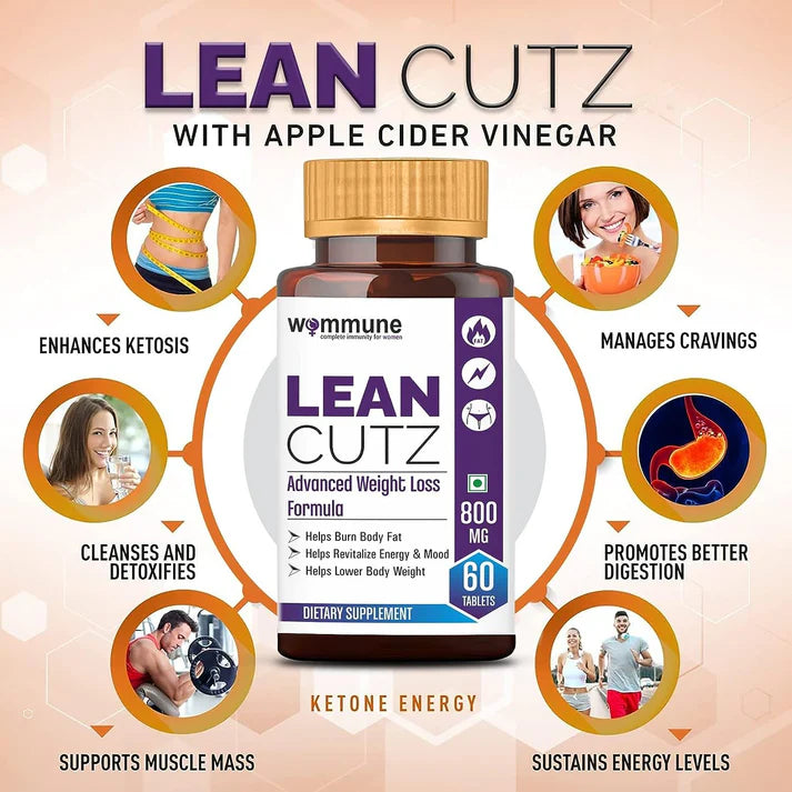 Wommune’s Lean Cutz Pills - Weight Loss Formula