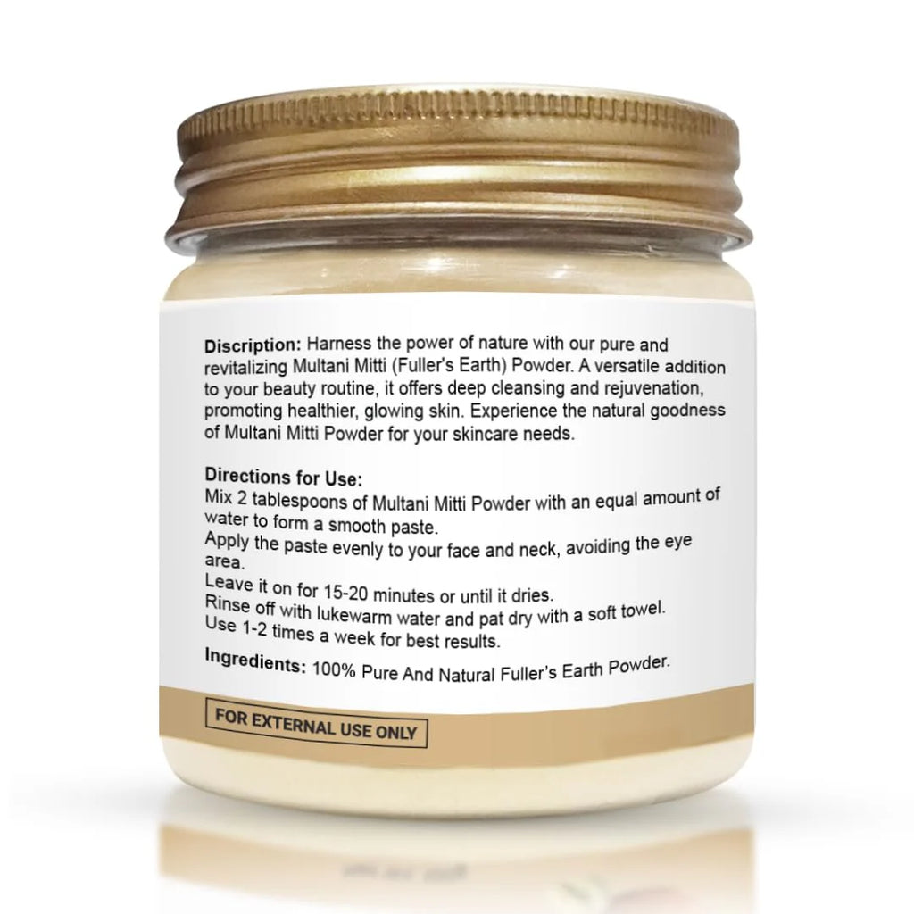 Wommune’s Natural Multani Mitti Powder - Detox & exfoliate