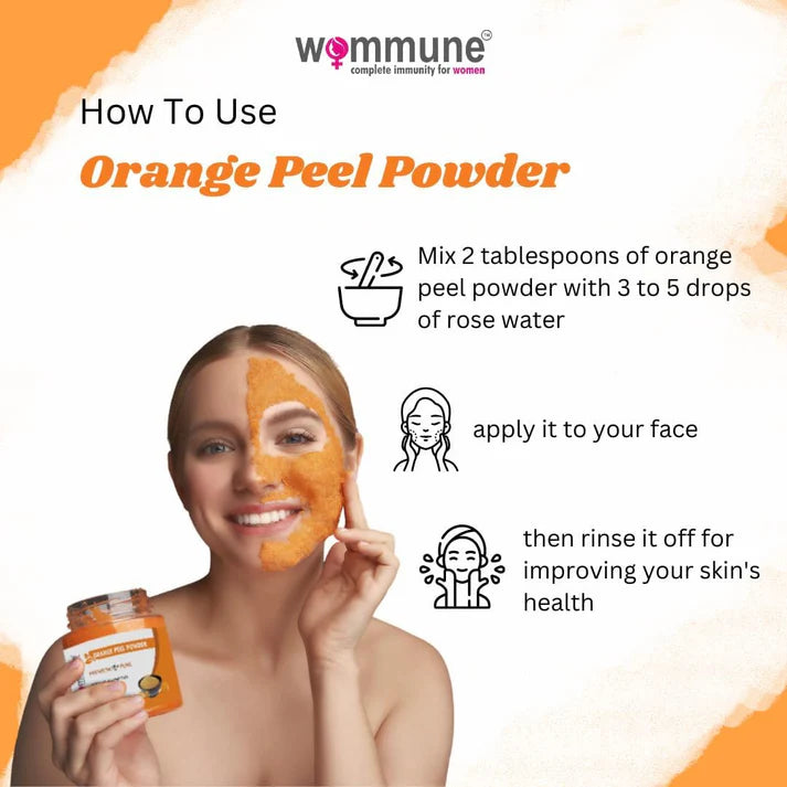 Wommune’s Orange Peel Powder - For all skin types