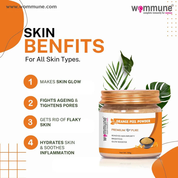 Wommune’s Orange Peel Powder - For all skin types
