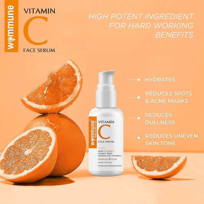 Wommune’s Vitamin C Face Serum - For skin immunity