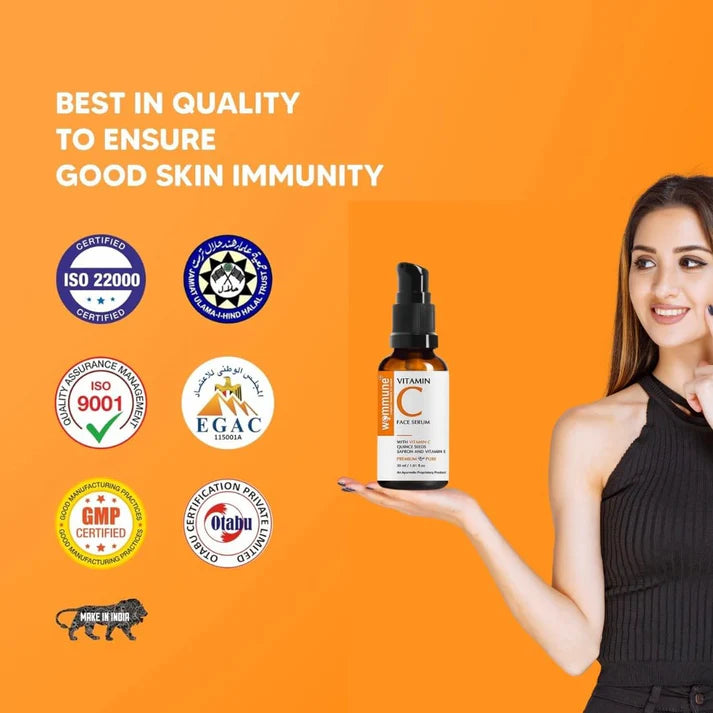 Wommune’s Vitamin C Face Serum - For skin immunity