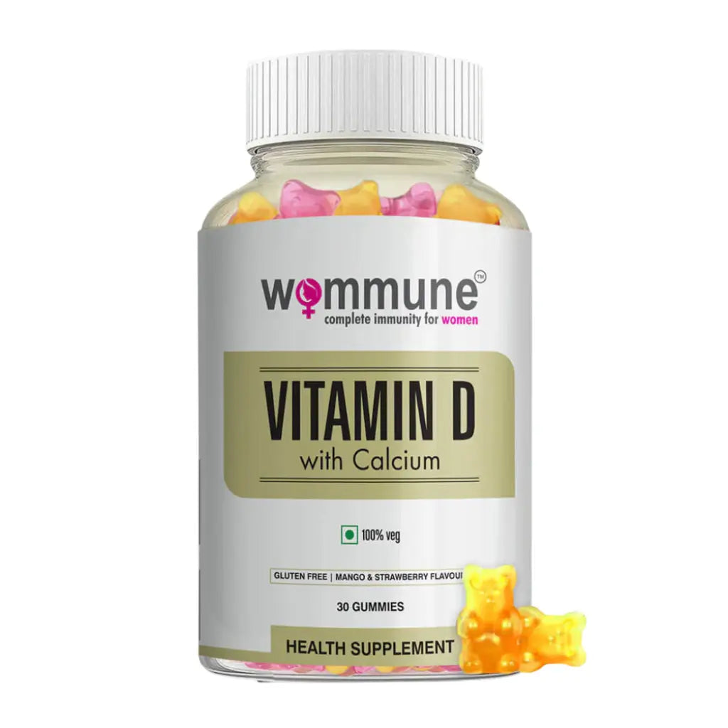Wommune’s Vitamin D + Calcium Gummies